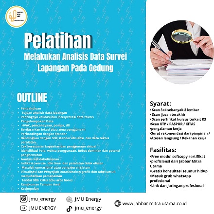 Melakukan Analisis Data Survei Lapangan pada Gedung